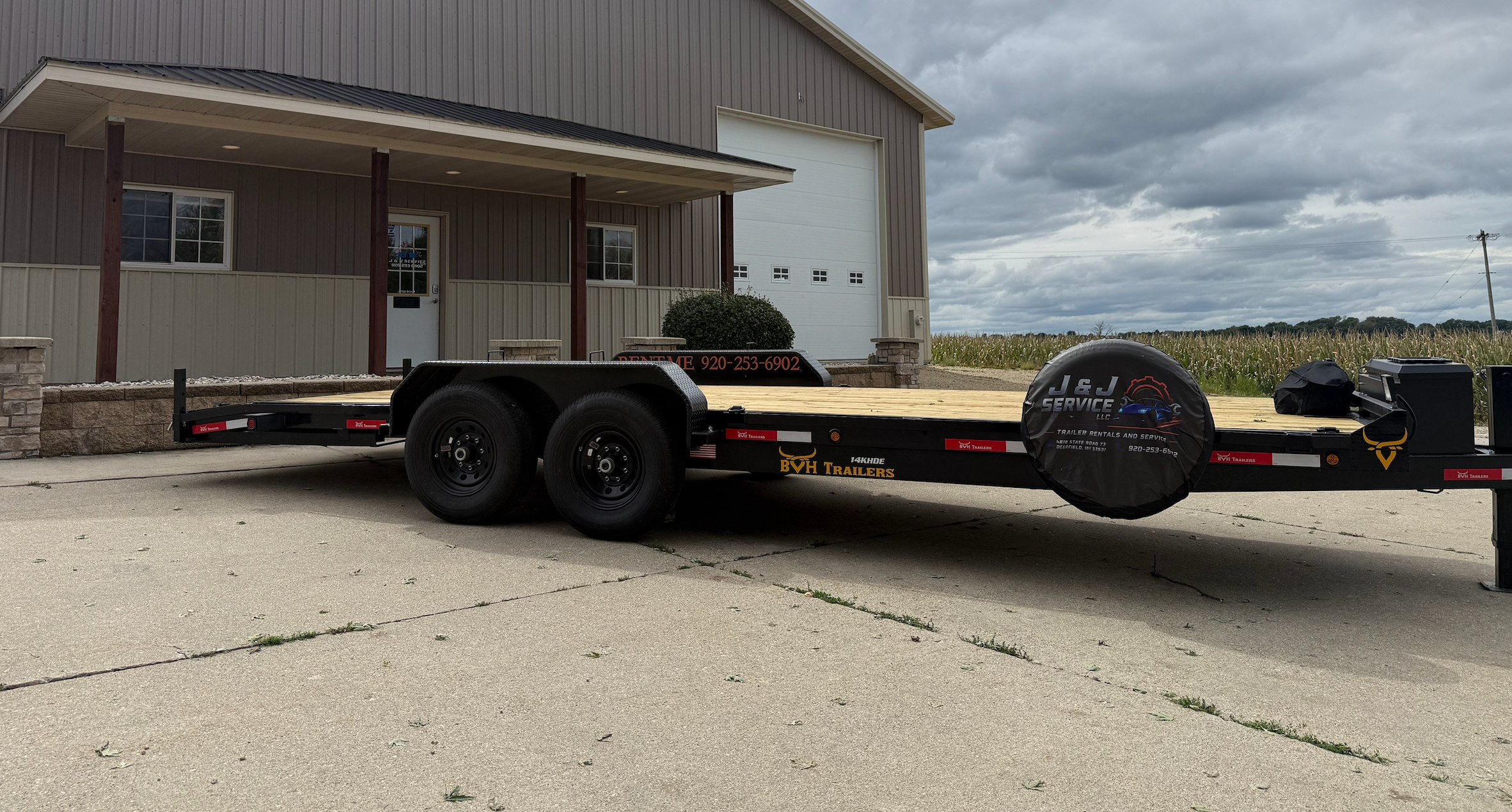 Car & Equipment Trailers available for rent in Deerfield, WI